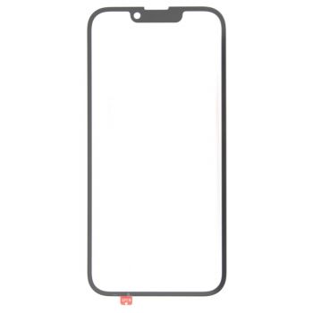 Стекло сенсорного экрана Apple iPhone 14 A2882, A2649, A2881 черное Оригинал