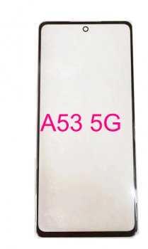Стекло сенсорного экрана Samsung A536 (SM-A536B, SM-A536B/DS) Galaxy A53 5G черное Оригинал