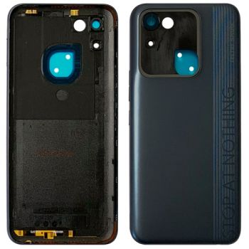 Задняя крышка корпуса Tecno Spark 8C KG5k, KG5j, KG5n черная Оригинал