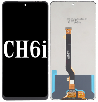 Дисплей Tecno Camon 19 Neo CH6i с сенсором (тачскрином) черный Оригинал