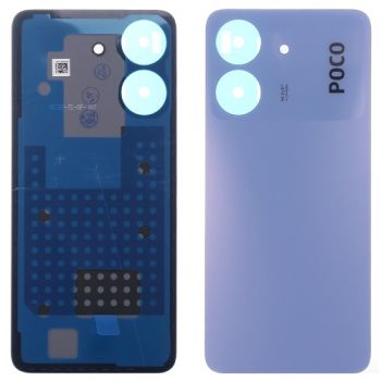 Задняя крышка корпуса Xiaomi Poco C65 2310FPCA4G фиолетовая Оригинал