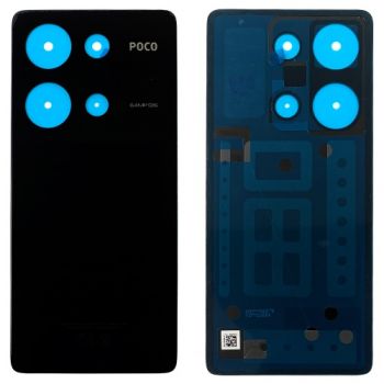 Задняя крышка корпуса Xiaomi Poco M6 Pro 4G 2312FPCA6G черная Оригинал