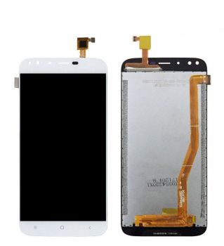 Дисплей (LCD) Oukitel U22 с сенсором белый Оригинал