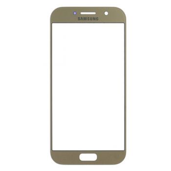 Стекло сенсорного экрана Samsung A520F Galaxy A5 (2017), золотое Оригинал
