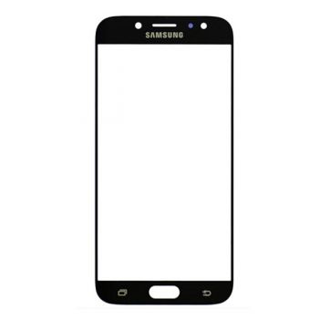 Стекло сенсорного экрана Samsung J730F Galaxy J7 (2017) черное + OCA пленка Оригинал