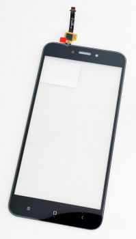 Сенсор (тачскрин) для Xiaomi Redmi 4x чёрный Оригинал