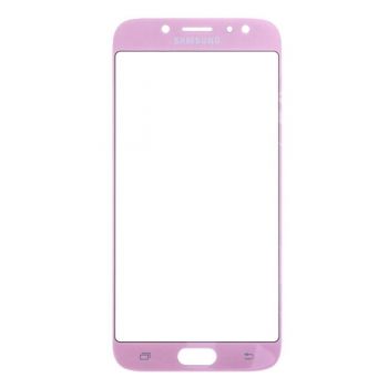 Стекло сенсорного экрана Samsung J730F Galaxy J7 (2017) розовое Оригинал