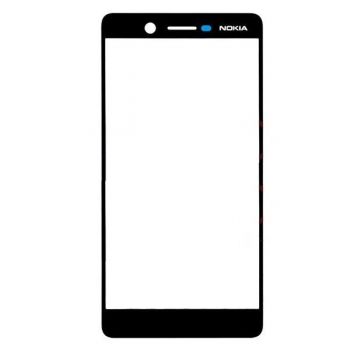 Стекло сенсорного экрана Nokia 7 Dual Sim TA-1041 черное Оригинал