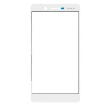 Стекло сенсорного экрана Nokia 7 Dual Sim TA-1041 белое Оригинал