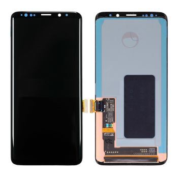 Дисплей Samsung G965 (SM-G965F, SM-G965F/DS) Galaxy S9 Plus с сенсором (тачскрином) черный OLED