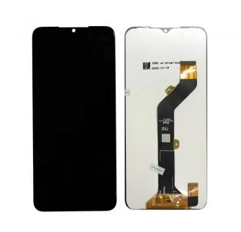 Дисплей Tecno Spark 7 Go KF6m с сенсором (тачскрином) черный Оригинал