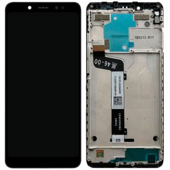 Дисплей (LCD) Xiaomi Redmi Note 5, Redmi Note 5 Pro с сенсором черный + рамка