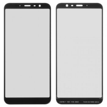 Стекло сенсорного экрана Meizu M6t чёрное Оригинал