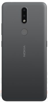 Задняя крышка корпуса Nokia 2.4 TA-1270, TA-1277, TA-1275, TA-12743 серая Оригинал