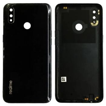 Задняя крышка корпуса Realme 3 RMX1821, RMX1825 черная Оригинал