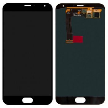 Дисплей (LCD) Meizu MX5 (M575), MX5e, MX5e Lite с сенсором чёрный