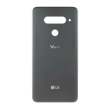 Задняя крышка корпуса LG V40 ThinQ V405, V409 черная Оригинал