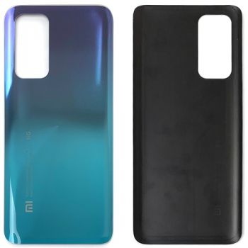 Задняя крышка корпуса Xiaomi Mi10T M2007J3SY, Mi10T Pro M2007J3SG голубая