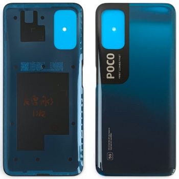 Задняя крышка корпуса Xiaomi Poco M3 Pro, Poco M3 Pro 5G M2103K19PG синяя Оригинал