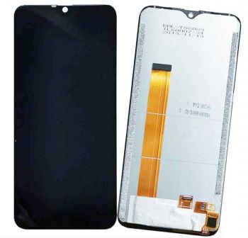 Дисплей Oukitel C15 Pro с сенсором (тачскрином) черный