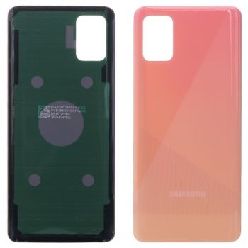Задняя крышка корпуса Samsung A515 (SM-A515F, SM-A515F/DSN) Galaxy A51 розовая Оригинал
