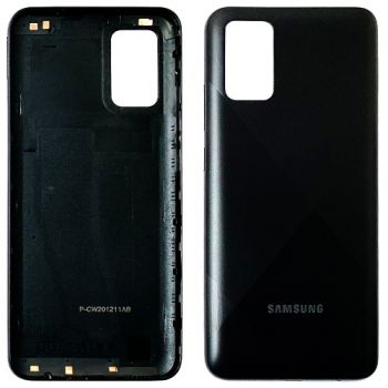 Задняя крышка корпуса Samsung M025 (SM-M025F, SM-M025F/DS) Galaxy M02s черная Оригинал