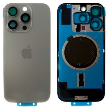 Задняя крышка корпуса Apple iPhone 16 Pro A3293, A3083, A3292, A3294 серая