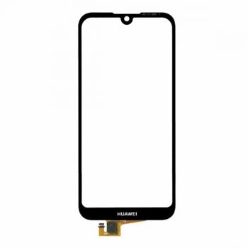 Сенсор (тачскрин) для Huawei Y6s 2019 JAT-L41 черный Оригинал