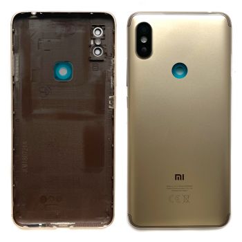 Задняя крышка корпуса Xiaomi Redmi S2 M1803E6G, M1803E6H золотая Оригинал
