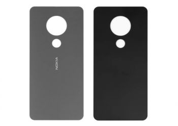 Задняя крышка корпуса Nokia 7.2 TA-1196, TA-1181, TA-1193, TA-1178 серебристая Оригинал
