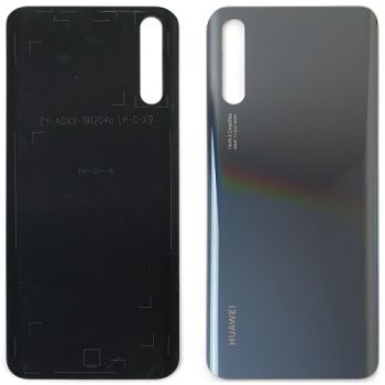 Задняя крышка корпуса Huawei P Smart S, Y8p AQM-LX1 черная Оригинал