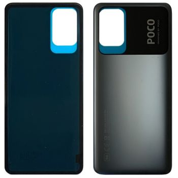 Задняя крышка корпуса Xiaomi Poco M4 Pro 5G 21091116AG черная Оригинал
