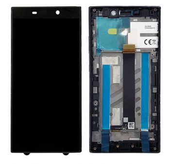 Дисплей Sony H4311, H3311, H4331, H3321 Xperia L2 с сенсором (тачскрином) черный с рамкой Оригинал