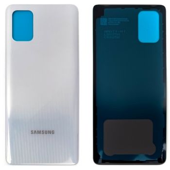 Задняя крышка корпуса Samsung A715 (SM-A715F, SM-A715F/DS) Galaxy A71 серебристая Оригинал