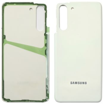 Задняя крышка корпуса Samsung G991 (SM-G991B, SM-G991B/DS) Galaxy S21 5G белая Оригинал