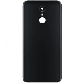 Задняя крышка корпуса LG Q7, Q7 Plus Q610, LMQ610NM черная Оригинал