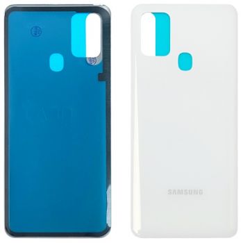 Задняя крышка корпуса Samsung A217 (SM-A217F, SM-A217F/DS) Galaxy A21s белая Оригинал