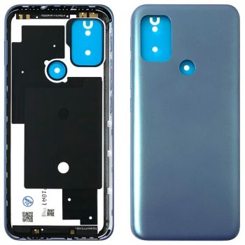 Задняя крышка корпуса Motorola XT2128, XT2128-1, XT2128-2 Moto G20 синяя Оригинал