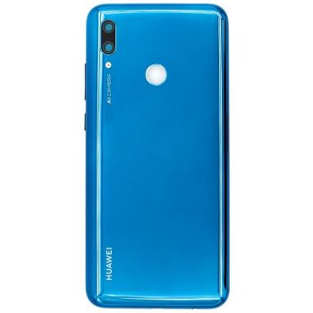 Задняя крышка корпуса Huawei P Smart Plus 2019 POT-LX1T голубая Оригинал