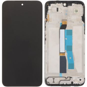 Дисплей Xiaomi Redmi 15 4G 25062RN2DA с сенсором (тачскрином) черный с рамкой