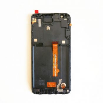 Дисплей ZTE Blade A3 2020 с сенсором (тачскрином) черный с рамкой Оригинал