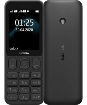Корпус Nokia 125 Dual Sim TA-1253 черный Оригинал