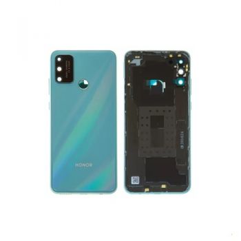 Задняя крышка корпуса Huawei Honor 9A MOA-LX9N голубая Оригинал