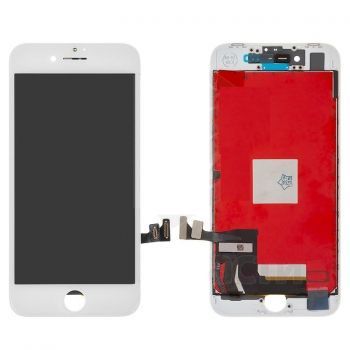 Дисплей Apple IPhone SE 2022 A2783, A2595, A2785 с сенсором (тачскрином) белый Оригинал