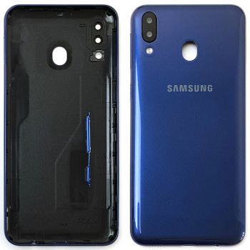 Задняя крышка корпуса Samsung M205 (SM-M205F, SM-M205F/DS) Galaxy M20 синяя Оригинал