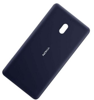 Задняя крышка корпуса Nokia 2.1 Dual Sim TA-1080, TA-1092, TA-1084, TA-1093, TA-1086 синяя Оригинал