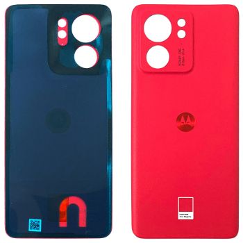 Задняя крышка корпуса Motorola XT2303, XT2303-1, XT2303-2 Moto Edge 40 красная Оригинал