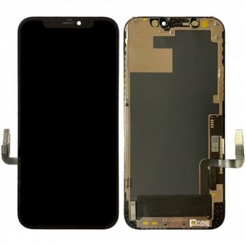 Дисплей Apple iPhone 12 A2403, A2172, A2402 с сенсором (тачскрином) черный OLED