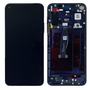 Дисплей Huawei Honor 20 Pro YAL-L41 с сенсором (тачскрином) черный с рамкой
