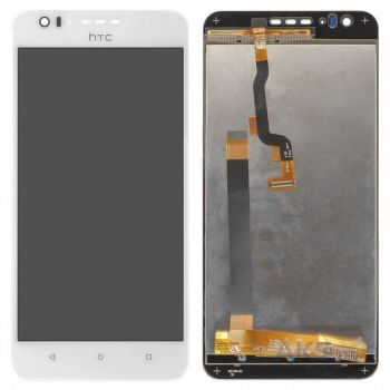 Дисплей (LCD) HTC 10 Desire Compact, 825 Desire с сенсором белый Оригинал